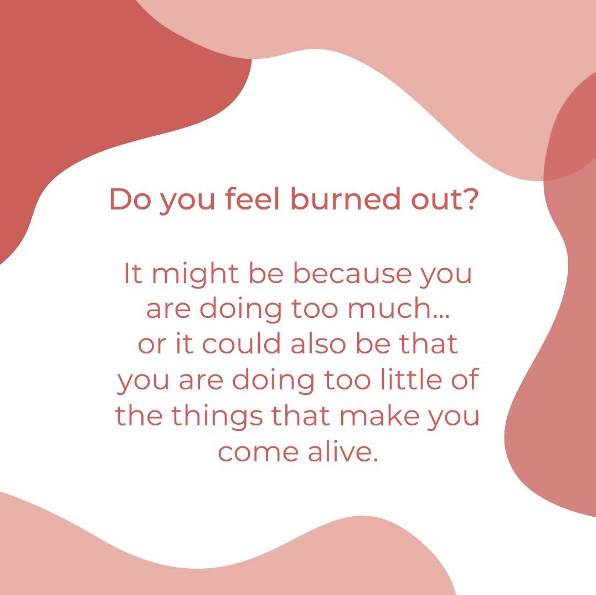 Do you feel burned out?